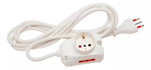 Prolongador Eléctrico, con Enrollacable, 25m, 3G x 1,5mm² - SUPER POWER