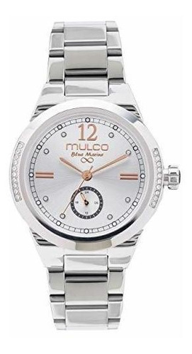 Mulco Ladies Watch Blue Marine Metal, 42mm Case, Quartz Watc