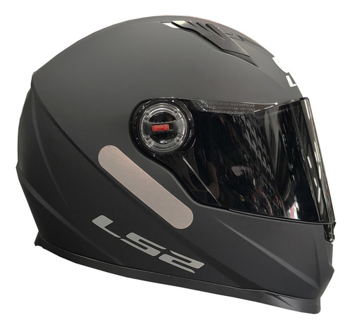 Capacete Ls2 Ff358 Monocolor Fosco Preto