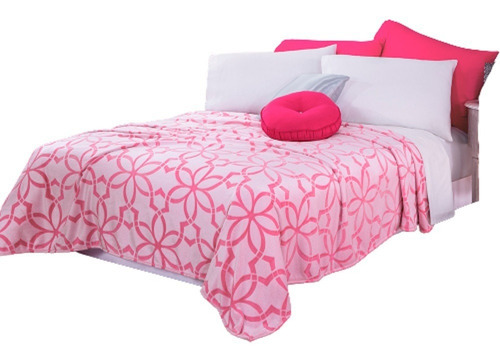 Cobertor Ultrasuave Ind/mat Suri Rosa 100% Poliester Concord