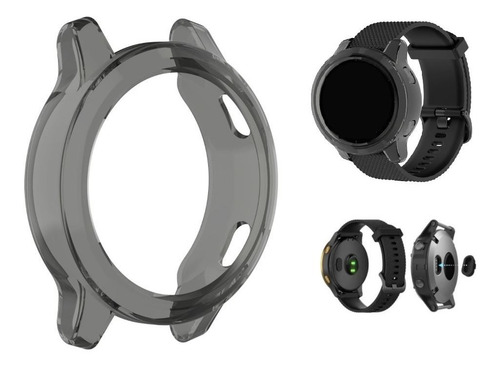 Kit Pulseira Pelicula 3d Capa Plug Para Garmin Vivoactive 4