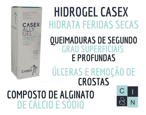 Pomada Hidrogel Com Alginato - 1 Tubo 85g Ally Gel Tipo De Embalagem Tubo Fragrância Sem Tipos De Pele Todas