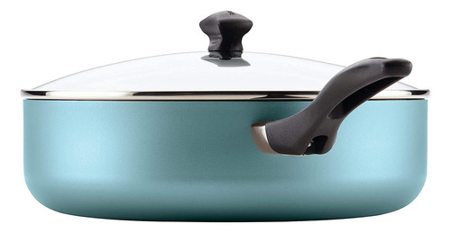 Farberware Sartén Antiadherente Jumbo Apta Para Lavavajill. Color Agua
