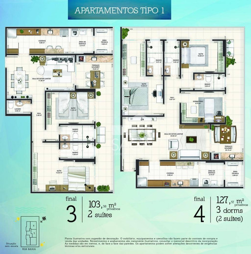 Imagem 18 de 30 de Apartamento Com 2 Dormitórios À Venda, 98 M² Por R$ 693.000,00 - Canto Do Forte - Praia Grande/sp - Ap2010
