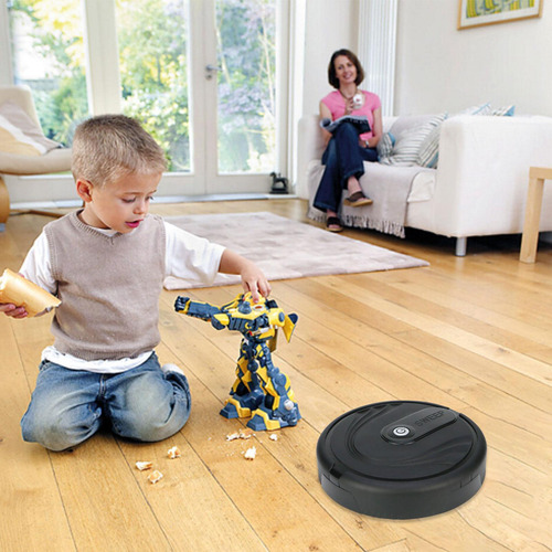 Robot Aspirador Robot Aspirador Automático 2 En 1 Para Barre