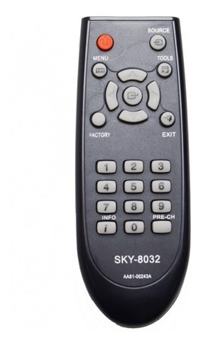 Controle De Serviço Aa81-00243a Compatível Com Tv Samsung