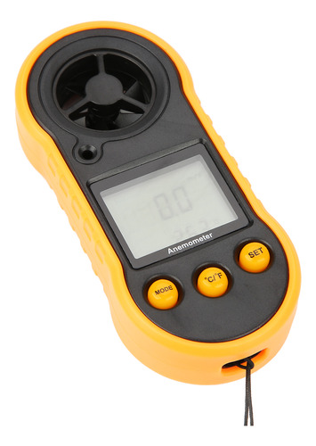 Anemómetro Digital Lcd Portátil Gm818, Medidor De Velocidad