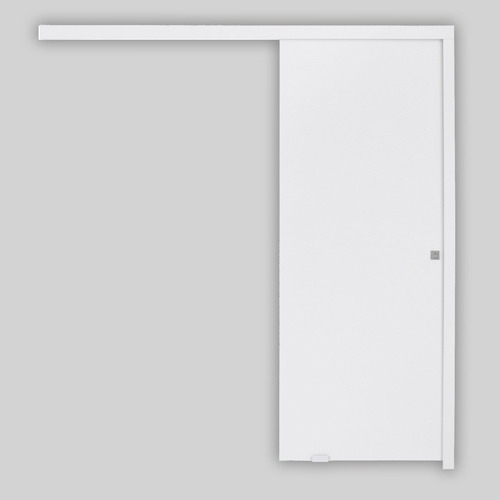 Porta De Correr De Madeira Completa 210x72cm Com Wt