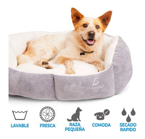 Comoda Cama Para Mascotas De Esponja Casa Para Perro Y Gato