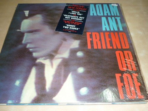 Adam Ant - Friend Or Foe Usa Vinilo Insert Nm
