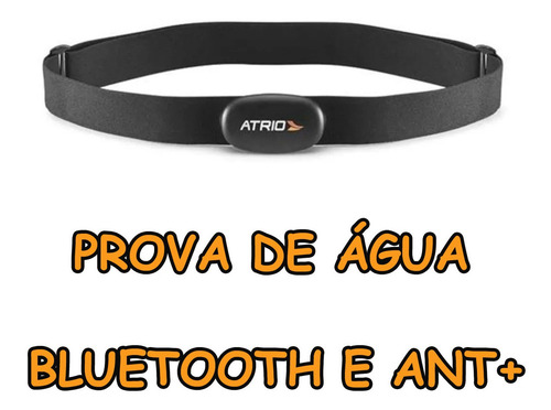 Cinta Monitoramento Cardíaco Atrio Bi157 Bluetooth Ant+