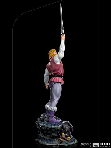 Estátua Príncipe Adam Masters Of Universe Iron Studios 1/10