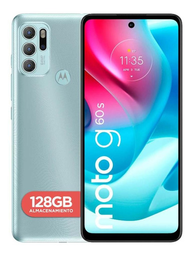 Celular Moto G60s Aqua 128gb Color Celeste