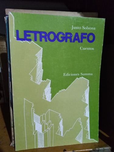 Letrografo - Justo Solsona -sólo Envios