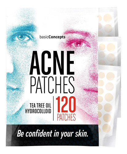 Parches De Acne 120 Und Aceite De Arbol De Te Y Espinillas 