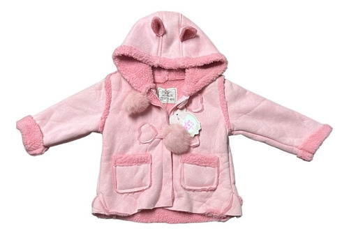 Tapado Infantil Gamuzado - Corderito En Su Interior. Campera