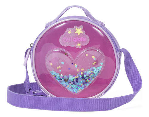 Bolsa Crossbody Para Niña Rblgo23907 Color Lila Cloe