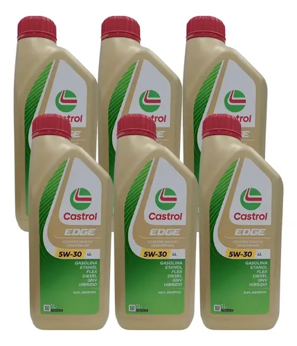 6 Litros De Óleo 5w30 Castrol Edge Vw Audi 504.00 507.00