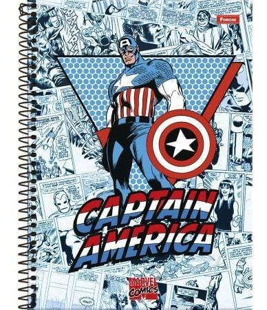 Caderno 10x1 Univ. Marvel Comics 160fls Capa4 - Foroni