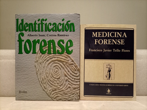 Libro. Identificación Forense, Medicina Forense.