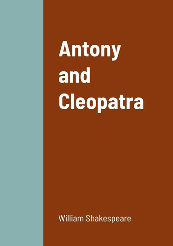 Libro:  Antony And Cleopatra