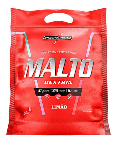 Maltodextrin - 1000g Refil Limão - Integralmédica