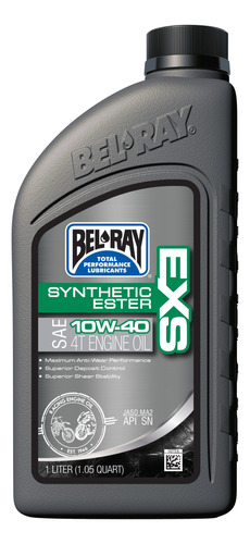 Bel-ray Exs Synthetic Ester 4t Engine Oil 10w-40 1 L