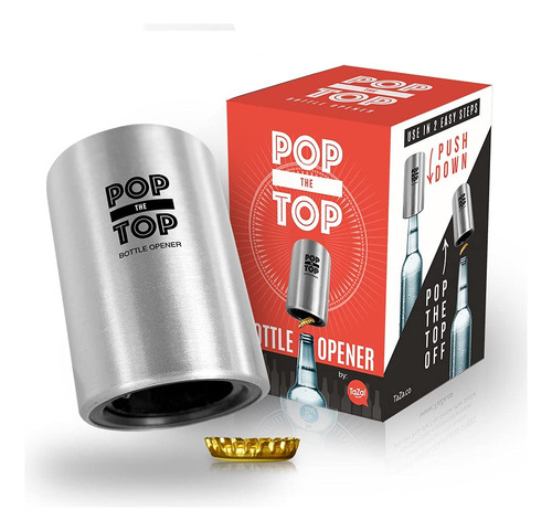 Abridor De Botellas De Cerveza De Acero Inoxidable Abridor A