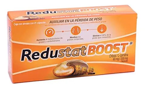 Medicamento Redustat Boost 21 Cápsulas 60 Mg / 200 Mg