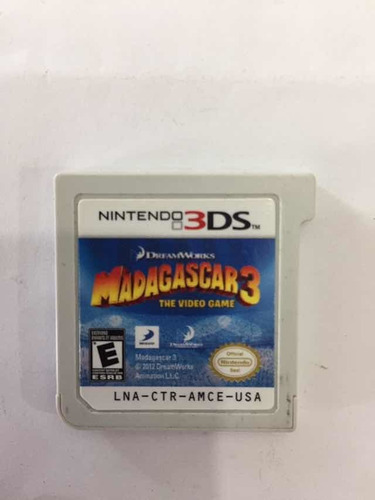 Madagascar 3 Nintendo 3ds
