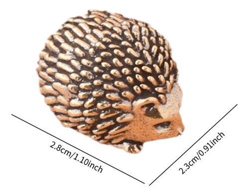 Cobre Hedgehog Sculpture Hedgehog Statue Brass Hedgehog