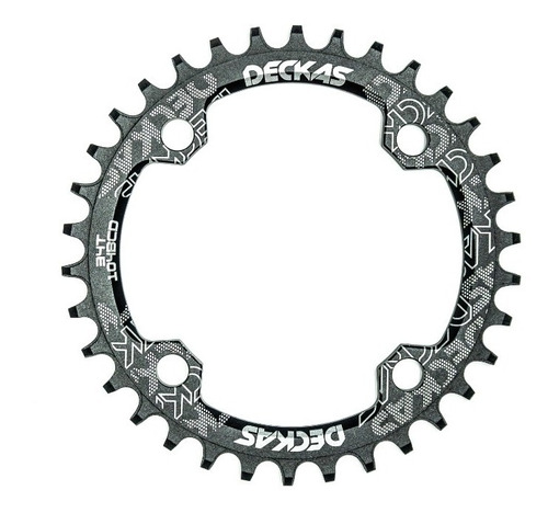 Chainring Plato Monoplato Ovalado Ó Redondo Bcd 104 Mm Mtb