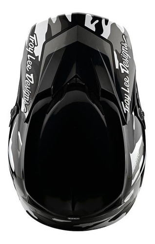 Casco Moto Gp Overload Camo Negro / Gris Tld Original