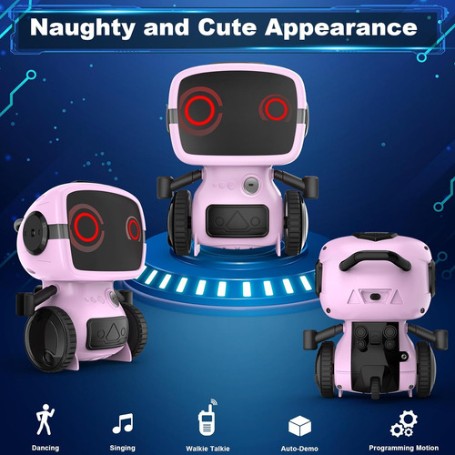 Juguetes De Robot Dandistas Para Niñas, Robots De Control Re