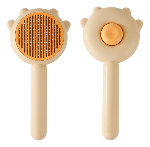 Pet One-touch De-fluffing Needle Comb De-fluffing Comb