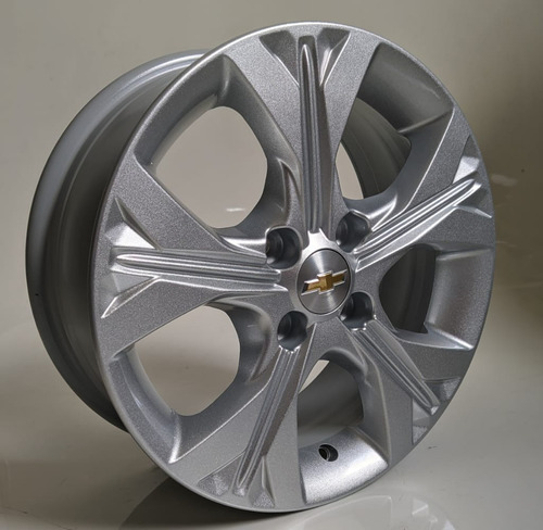 Rodas Onix Premier Aro 14 ( Jogo ) + Bicos * Cor Prata