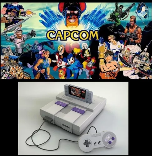 Jogos Super Nintendo + Jogos Capcom / Emulador Para Pc
