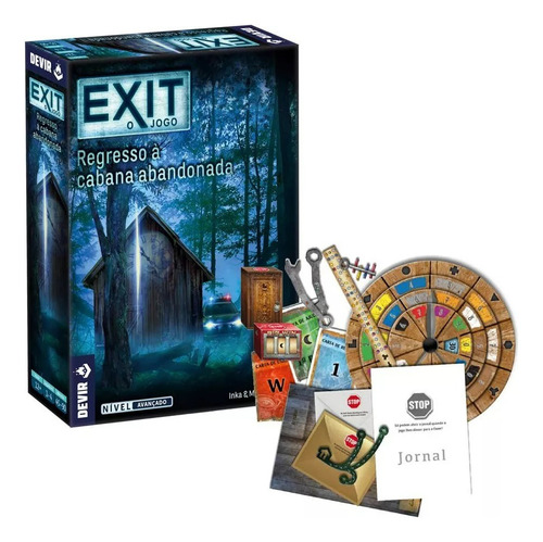 Exit: Regresso À Cabana Abandonada - Jogo De Escape Devir