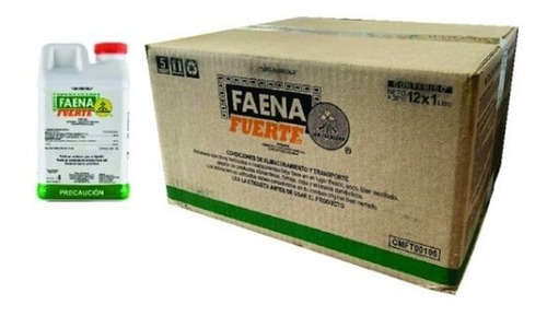 Faena Fuerte Caja 12 Litros Envio Gratis 