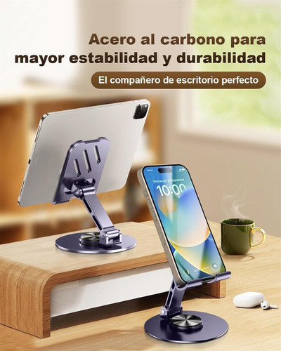 Soporte Para Celular, Universal Escritorio Soporte Ajustable