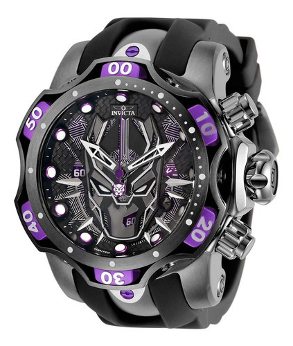 Reloj Invicta Hombre Marvel 30553 Acero Inoxidable Negro