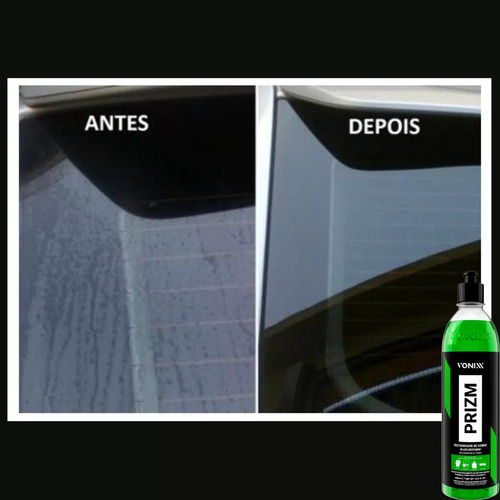 Opty Polidor De Vidros E Prizm Removedor De Manchas Vonixx Cor Preto