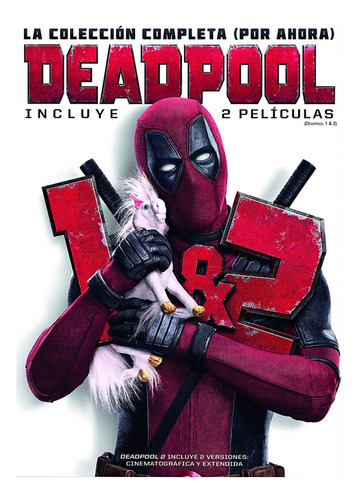 Pack Deadpool 1 Y 2 -  ( Deadpool 2 Version Supercut ) Dvd