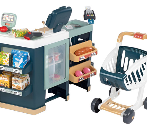 Supermercado De Juegos Smoby Maxi Market Incluye Accesorios