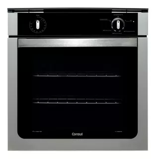 Forno A Gás Consul 78 Litros De Embutir Coa84br Cor Prata 220V