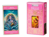Comprar Cartas Mazo Tarot Oráculo De Las Diosas 40 Cartas + Guia Uso