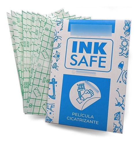 Imagen 5 de 5 de Parches Cicatrizante Tatuajes X 10 Unds Tipo Saniderm