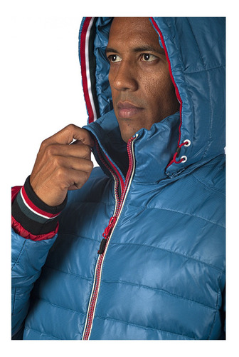Parka Para Hombre De Pluma Northland Castor 80/20 Blue 02-0738548