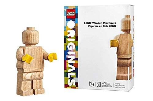 Lego Originals: Minifigura De Madera De Lego, Construcción D