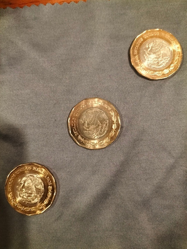 3 Monedas Conmemorativas Coleccionables $20 Año 2021 